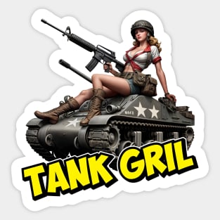 Tank Girl Sticker